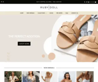 Rubydoll.com.au(Domain misconfigured) Screenshot