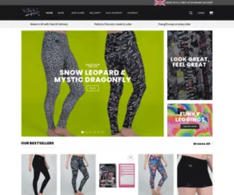 Rubyfury.co.uk(British made women's activewear leggings) Screenshot