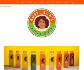 Rubyjeansjuicery.com(KC's #1 Healthy Establishment. Ruby Jean's Juicery) Screenshot