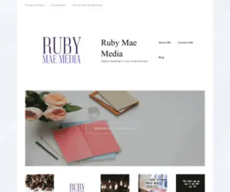 Rubymaemedia.com(Ruby Mae Media) Screenshot