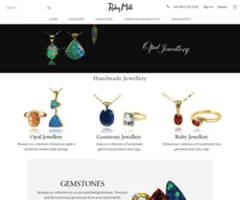 Rubymill.com(Gemstone Jewellery) Screenshot