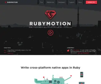 Rubymotion.com(Write cross) Screenshot