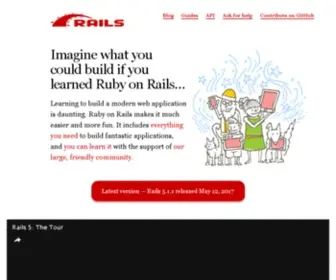 Rubyonrails.com(Rubyonrails) Screenshot