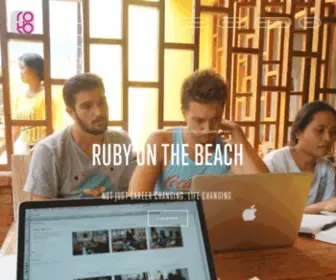 Rubyonthebeach.com(Ruby on the Beach) Screenshot