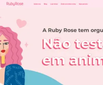 Rubyrose.com.br(Ruby Rose Cosméticos) Screenshot