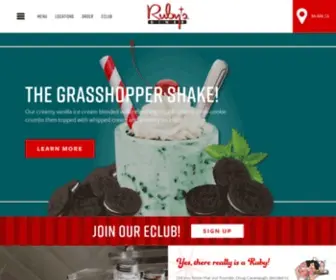 Rubys.com(Ruby's Diner) Screenshot