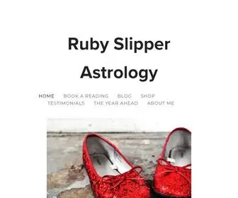 Rubyslipper.ca(Ruby Slipper Astrology) Screenshot