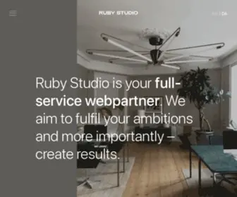 Rubystudio.dk(Ruby Studio) Screenshot