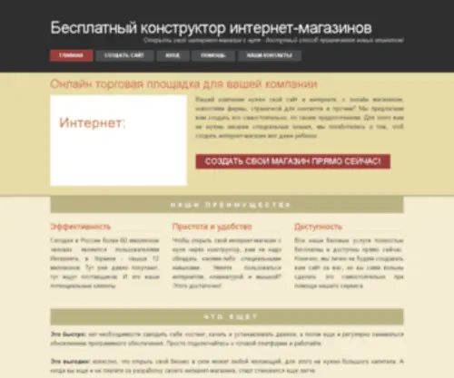 Rucenter.biz(Создать интернет) Screenshot