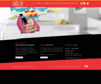 Ruchihousewares.com(Plastic Kitchenware) Screenshot