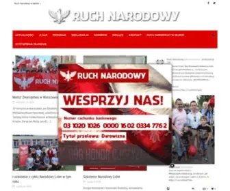 Ruchnarodowy.net(Ruch Narodowy) Screenshot