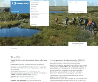 Rucksack-Reisen.de(Kanu, Schweden, Rad, Trekking, Familienurlaub, Aktivreisen) Screenshot