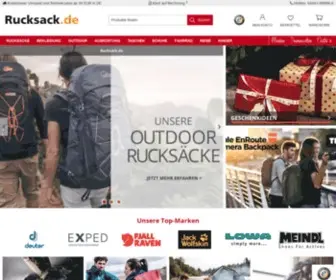 Rucksack.de(Rucksack Shop) Screenshot