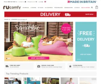 Rucomfy.co.uk(Bean Bags) Screenshot