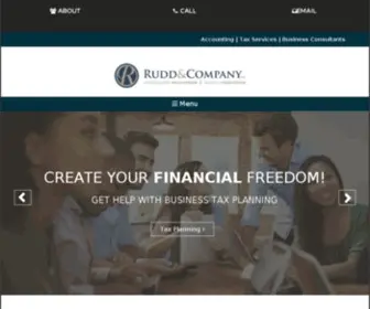 Ruddco.com(Rudd & Company) Screenshot