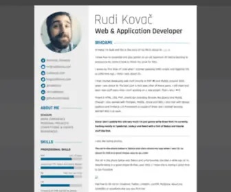 Rudikovac.com(Kovač) Screenshot