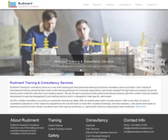 Rudimentconsultancy.com(Rudiment Training and Consultancy) Screenshot