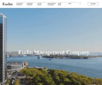 Rudin.com(Rudin Management Company) Screenshot