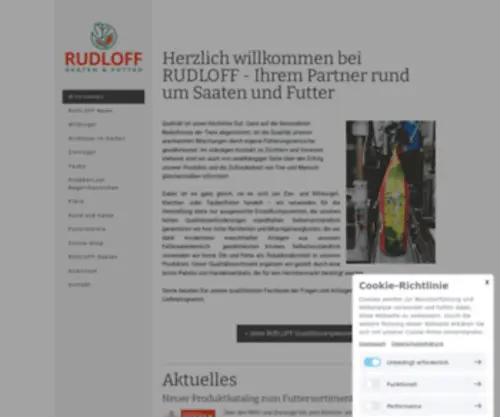 Rudloff-Tierfutter.de(Futter) Screenshot