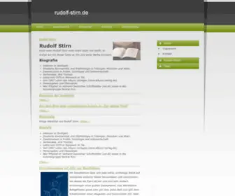 Rudolf-Stirn.de(Rudolf Stirn) Screenshot