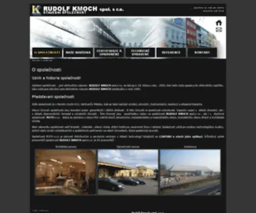 Rudolfkmoch.cz(Rudolf Kmoch) Screenshot