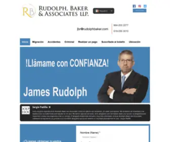 Rudolphbakerllp.com(Rudolph Baker) Screenshot