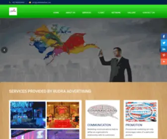 Rudraadvertise.com(Rudra Advertising & Event Management in Lucknow) Screenshot