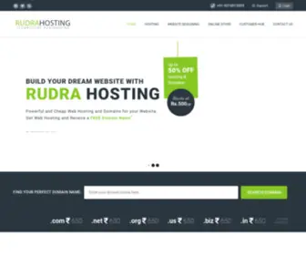 Rudrahosting.com(Free website Unlimited hosting) Screenshot