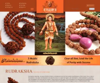 Rudraksha.co.in(Rudraksha Beads) Screenshot