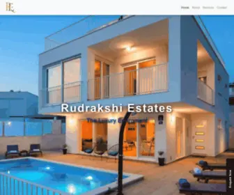 Rudrakshiestates.com(Rudrakshi Estates) Screenshot