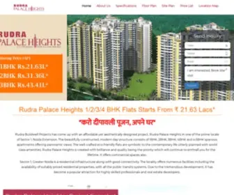 Rudrapalaceheights.net.in(Rudra Palace Heights) Screenshot