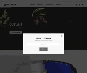 Rudyproject.co.za(Rudy Project produces and sells the best products for sports) Screenshot