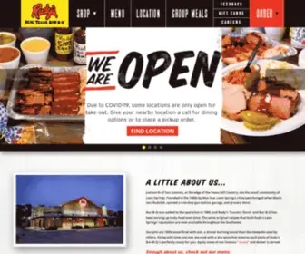 Rudys.com(BBQ by Rudy's Country Store) Screenshot