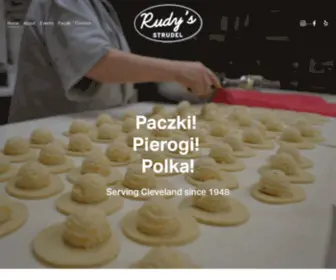 Rudysstrudel.com(Rudy's Strudel & Bakery) Screenshot