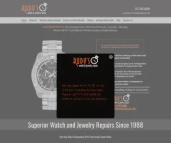 Rudyswatchandjewelryrepair.com(Rudy's Watch & Jewelry Repair) Screenshot