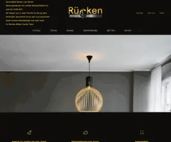 Rueckencenter.ch(DAS Rücken Möbel Center in Zürich) Screenshot