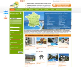 Ruedesvacances.fr(Locations vacances particulier) Screenshot