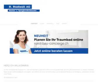 Ruedi.ch(Sanitärfachhandel) Screenshot