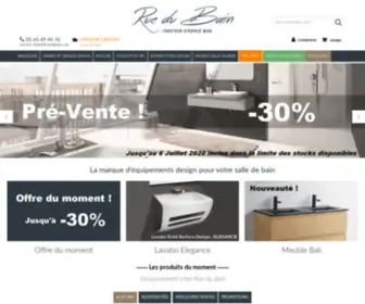 Ruedubain.com(Rue du Bain) Screenshot