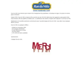 Rueduvelo.com(Matériel) Screenshot