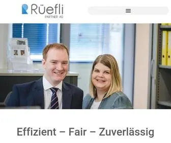 Rueefli.ch(Rüefli Partner AG) Screenshot