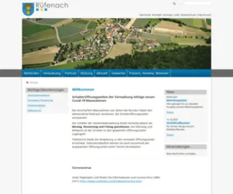 Ruefenach.ch(Ruefenach) Screenshot