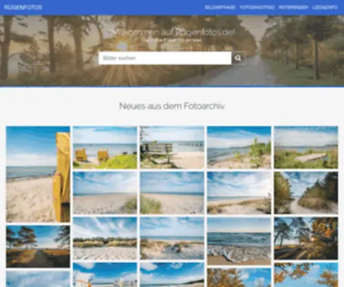 Ruegenfotos.de(Rügenfotos) Screenshot
