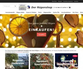 Ruegenshop.eu(Der Rügenshop) Screenshot