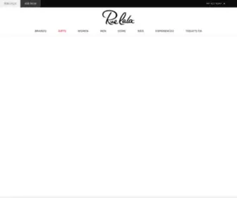 Ruelala.com(Rue La La) Screenshot