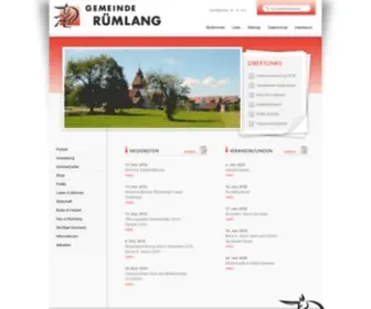 Ruemlang.ch(Rümlang) Screenshot