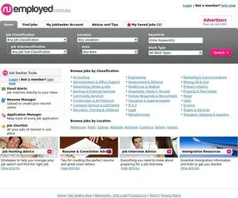 Ruemployed.com.au(Jobs in Australia) Screenshot