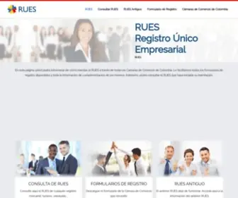 Rues.co(Registro Único Empresarial) Screenshot