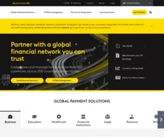 Ruesch.com(Western Union Business Solutions) Screenshot