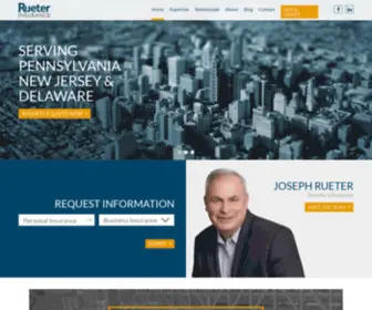 Rueterinsurance.com(Insurance Agency in Bensalem) Screenshot